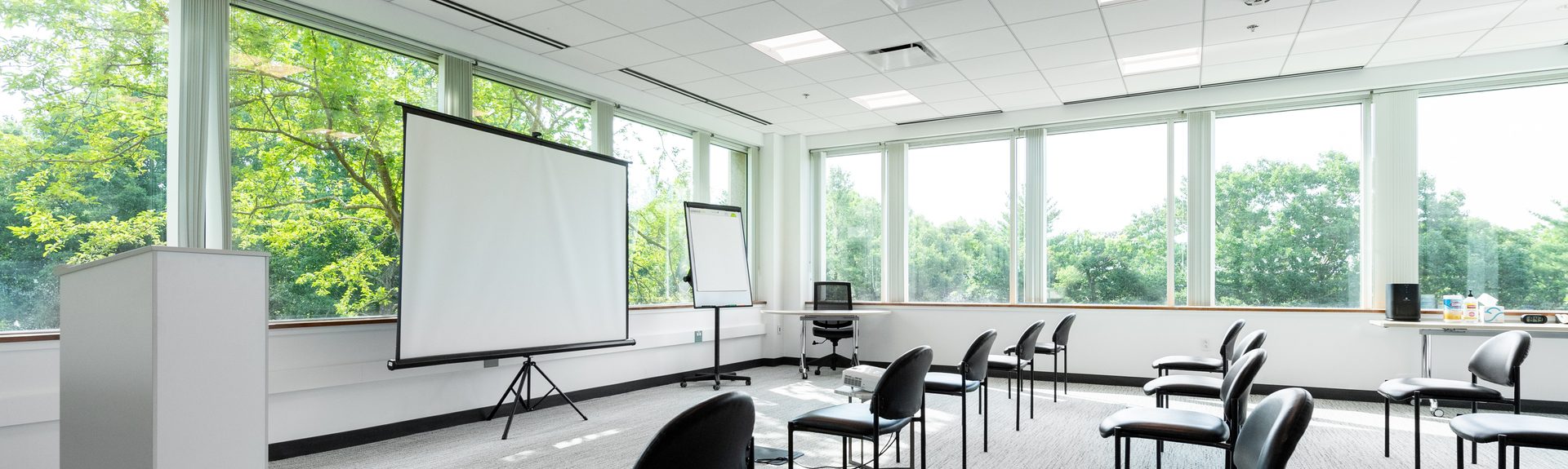 mock jury research set up at a Fieldwork facility