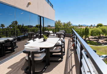 outdoor terrace