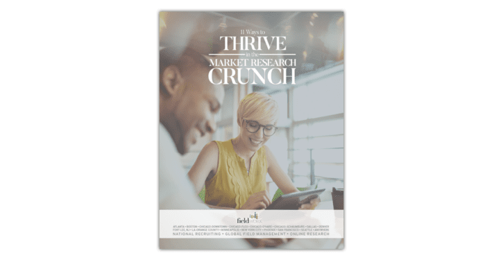 Ways to Thrive in the Market Research Crunch downloadable booklet